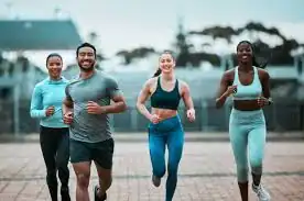 Achieving the Perfect Tone: How Often Should You Exercise for Results? 3 image of man and 3 women doing cardio exercise Sutton Coldfield to help tone and remove fat from the body.